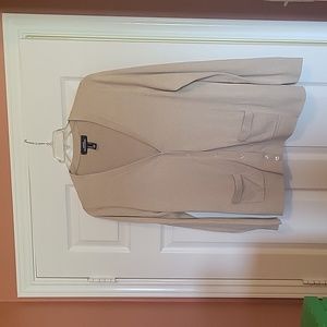 Lands' End cardigan Size Medium Camel